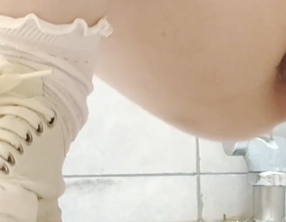 white shoes white socks dense hair